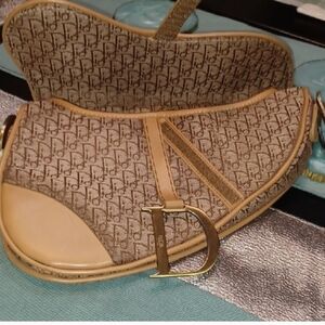 Dior Monogram Saddle Bag